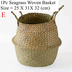 Foldable Seagrass Belly Basket - thumbnail 13