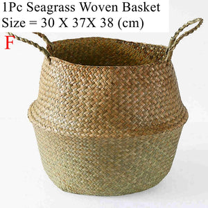 Foldable Seagrass Belly Basket - thumbnail 12