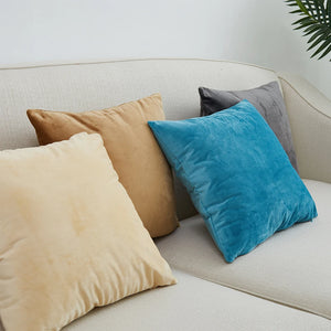 Solid Velvet Pillow Cover - thumbnail 4