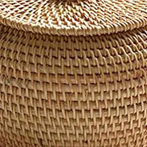 Hand-Woven Rattan Storage Box - thumbnail 5