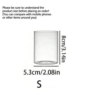 Clear Cylinder Glass Candle Holder - thumbnail 10