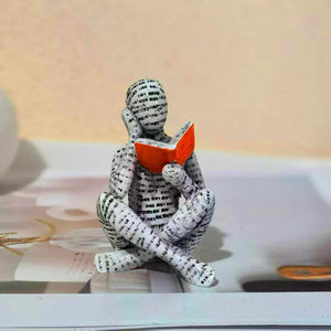 Newspaper Reader Sculpture - thumbnail 18