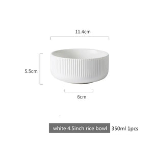 Nordic Matte-Glaze Ceramic Dinnerware – Open Stock - thumbnail 21