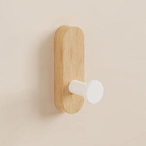 Self-Adhesive Wooden Wall Hooks - thumbnail 10