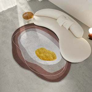 Irregular Shape Modern Area Rug - thumbnail 29