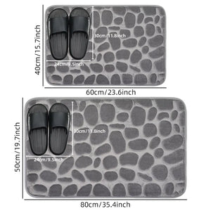 Pebble Embossed Absorbent Bath Mat - thumbnail 6
