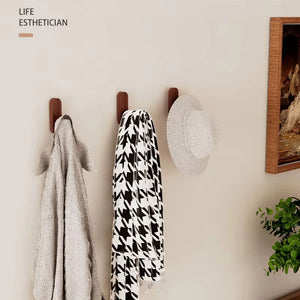 Self-Adhesive Wooden Wall Hooks - thumbnail 5
