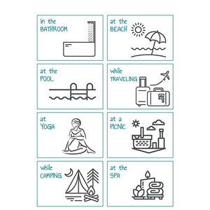 Striped Tassel Beach & Bath Towel - thumbnail 3