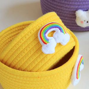 Animal Cotton Rope Storage Basket - thumbnail 6
