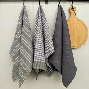 Classic Cotton Kitchen Tea Towels – Set of 3 - thumbnail 5