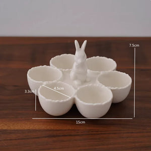 Ceramic Bunny Egg Tray - thumbnail 7