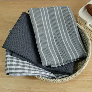 Classic Cotton Kitchen Tea Towels – Set of 3 - thumbnail 3