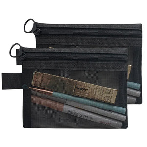 Mesh Zipper Toiletry Pouch - thumbnail 5