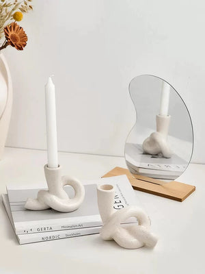Ceramic Taper Candle Holder - thumbnail 5