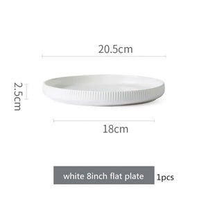 Nordic Matte-Glaze Ceramic Dinnerware – Open Stock - thumbnail 17
