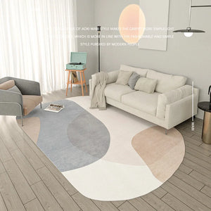 Irregular Shape Modern Area Rug - thumbnail 18