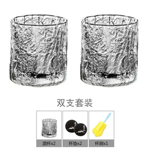 Crystal Old Fashioned Whiskey Glasses – 8 oz - thumbnail 8