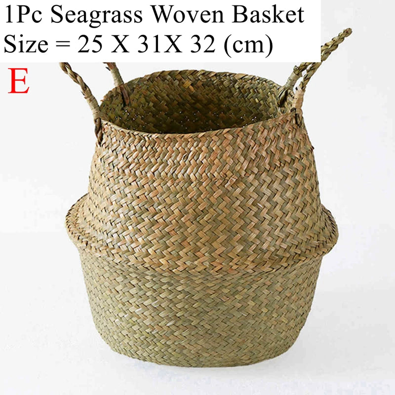 Foldable Seagrass Belly Basket - image 13