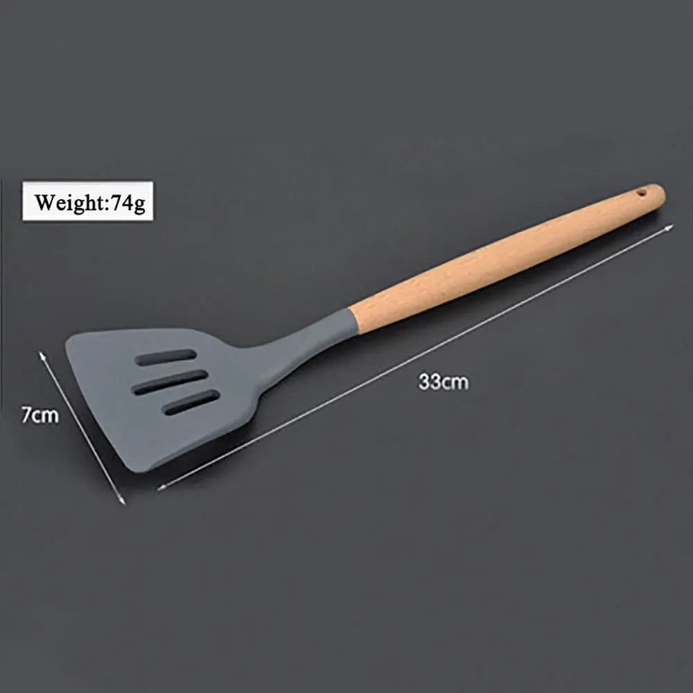 Silicone Cooking Utensils with Wood Handles – Open Stock - image 6