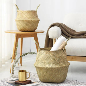 Foldable Seagrass Belly Basket - thumbnail 5
