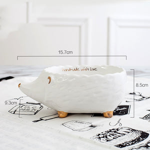 White Rabbit Ceramic Tableware: Fruit Plates, Storage Tray, Snack Dessert Ceramic Plate