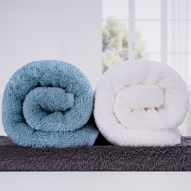 Bathroom Hand Towel: Cotton | High Absorption | Soft & Fade-Resistant