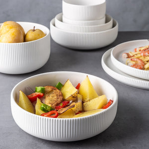 Nordic Creative Ceramics: Matte Glazed Plates and Bowls, Individual Ins Style Dishes, Household Tableware