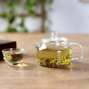 200ML Transparent Glass Teapot Water Jug Heat-Resistant Clear Kung Fu Tea Pot Decanter For Water For Lemonade Teaware Home Tool