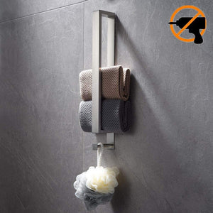 Stainless Steel Bathroom Towel Rack: Washcloth Holder