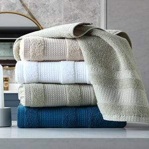 Large Cotton Towels: Bath, Hand, Square | Thick Bathroom Towels