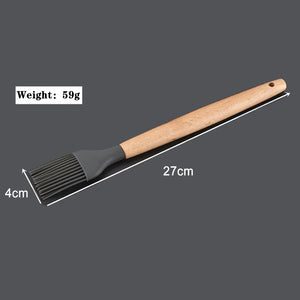 Silicone Cooking Utensils with Wood Handles – Open Stock - thumbnail 4