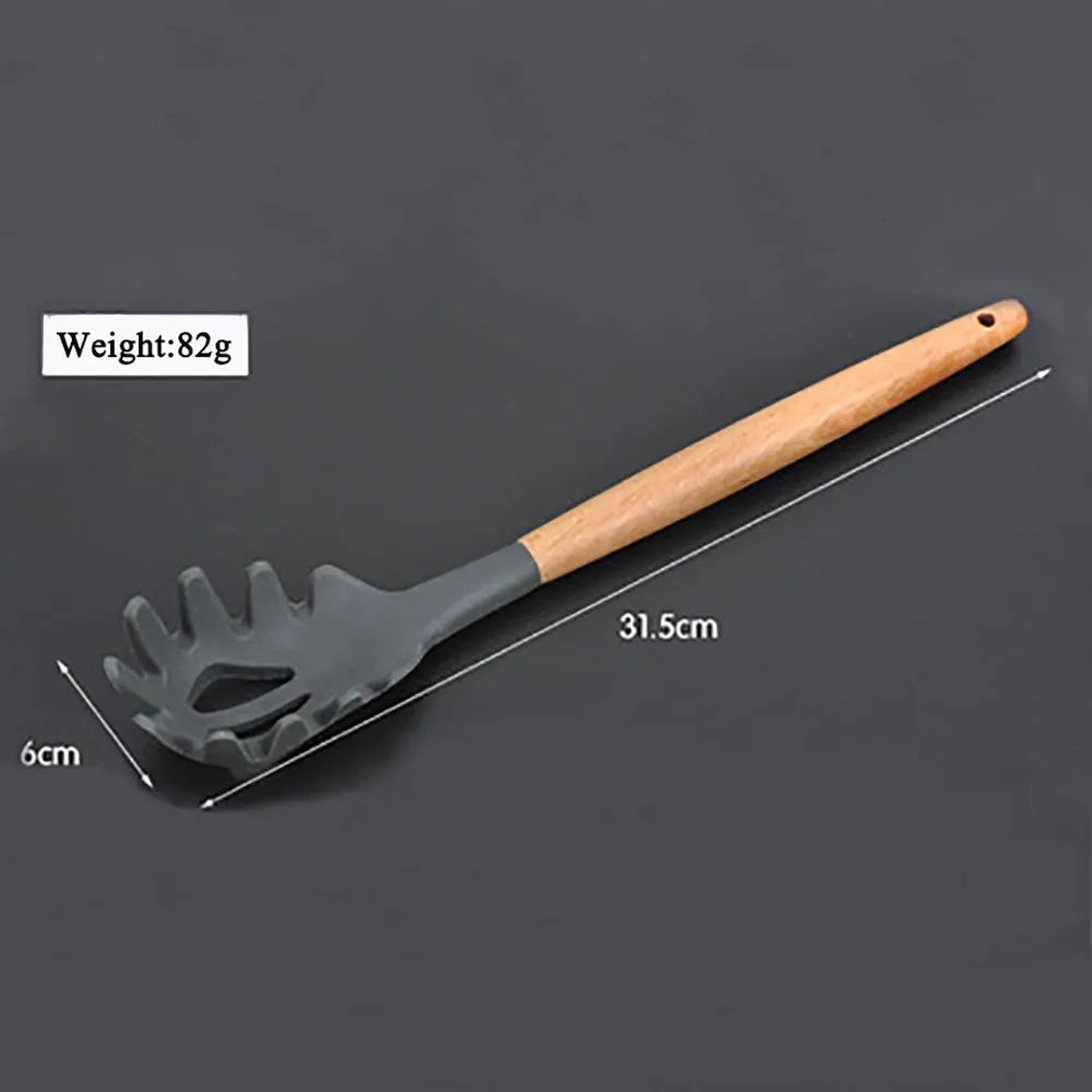 Silicone Cooking Utensils with Wood Handles – Open Stock - image 10