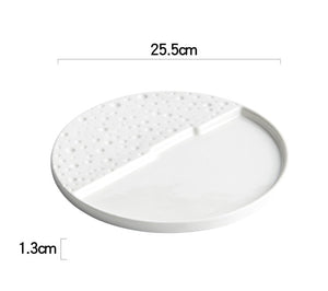 Creative Dishes Tableware Plates for Food Ceramics Tray for Decoration Dish Dinner Dinnerware Decorative Kitchen Dining Bar Home