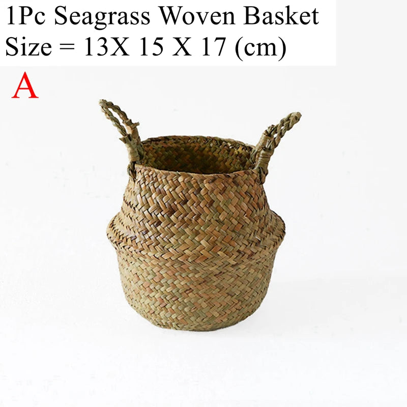 Foldable Seagrass Belly Basket - image 10