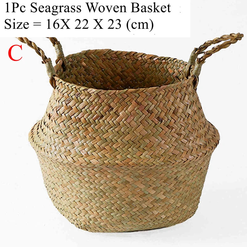 Foldable Seagrass Belly Basket - image 8