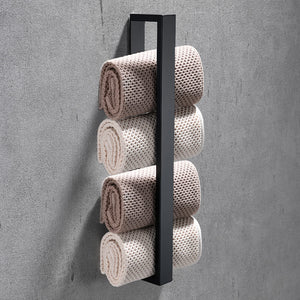 Stainless Steel Bathroom Towel Rack: Washcloth Holder