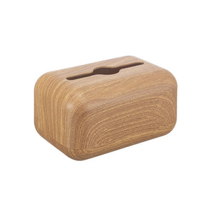 Japanese Tissue Box Napkin Storage Holder Wooden Cover ABS