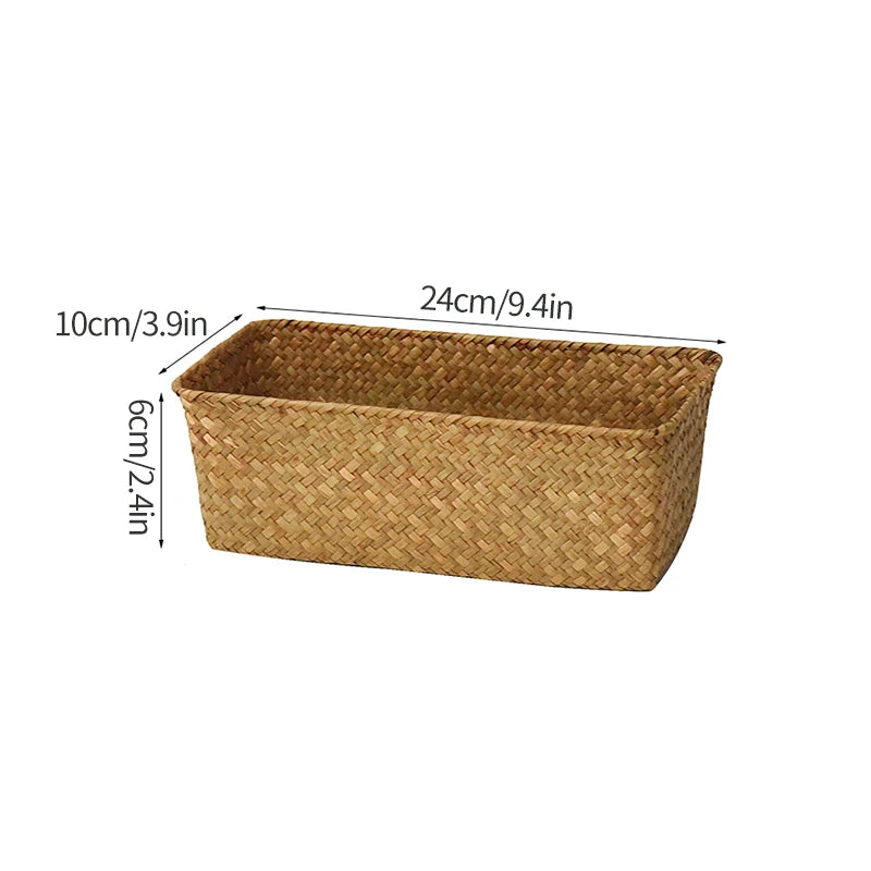 Seagrass Woven Storage Basket - image 11
