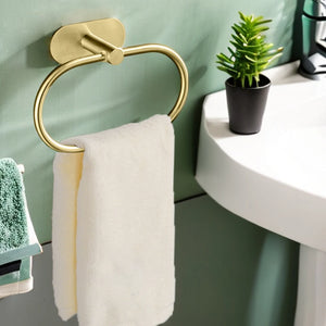 Stainless Steel Adhesive Towel Bar - thumbnail 5