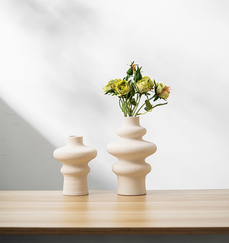 Ceramic vase decoration home vases Flower pot decorative planters for plants nordic living room plant pot