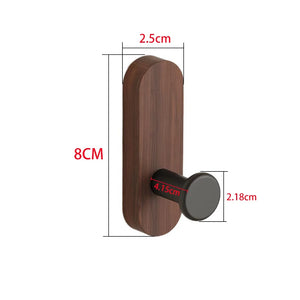 Self-Adhesive Wooden Wall Hooks - thumbnail 3