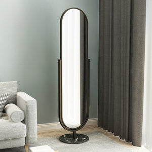 Rotating Dressing Mirror Home Floor Mirror Simple Bedroom Girl Full-Length Mirror Full-Length Mirror