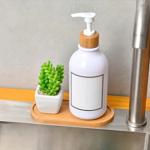 Bamboo Plant Saucer Tray - thumbnail 3