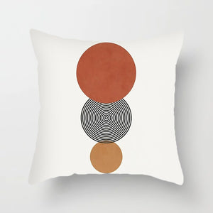 Abstract Geometry Pillowcase: Soft Plush Cushion Cover | Sofa Throw Decor