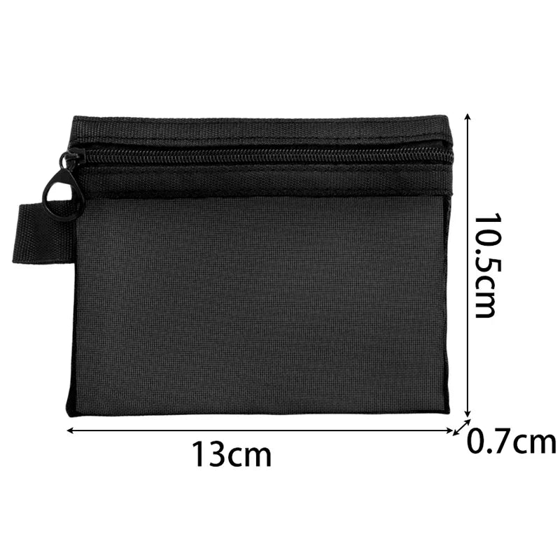 Mesh Zipper Toiletry Pouch - image 7