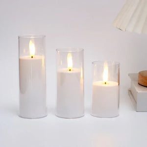 Flameless LED Pillar Candles - thumbnail 7