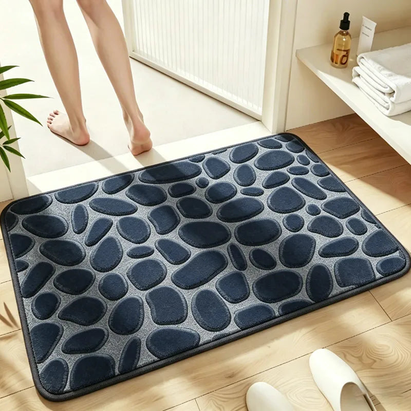 Pebble Embossed Absorbent Bath Mat - image 14