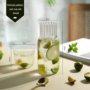 Bedside Glass Water Carafe with Tumbler - thumbnail 7