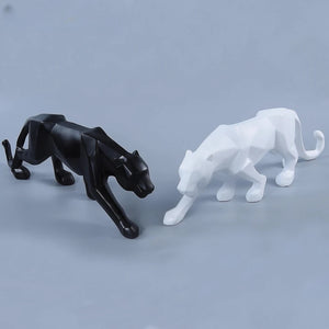 Geometric Panther Sculpture - thumbnail 5