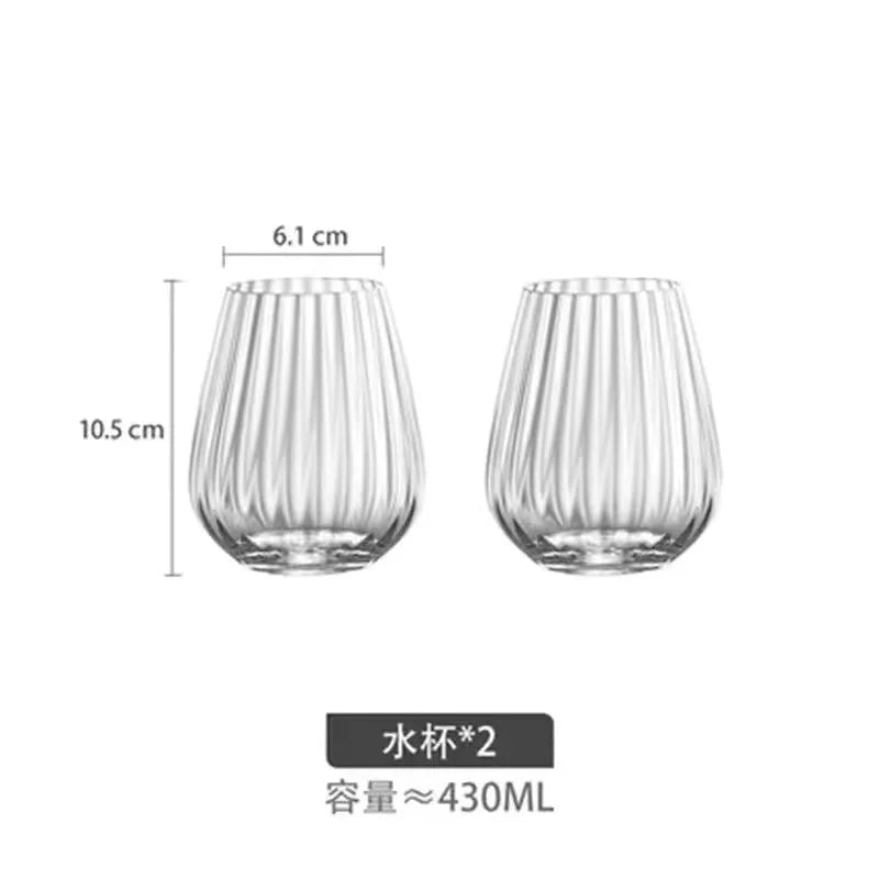 Ripple Crystal Wine Goblet - image 8